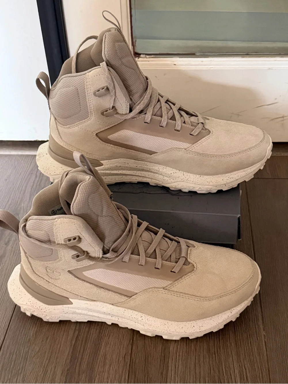 Timberland Men's Beige/Tan Trail-Ready High-Top Boots